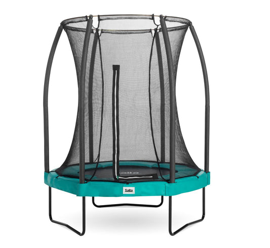Salta Trampolin Comfort Edition - 153cm - Rund Grün – ⌀ 153 cm / Grün / Rund