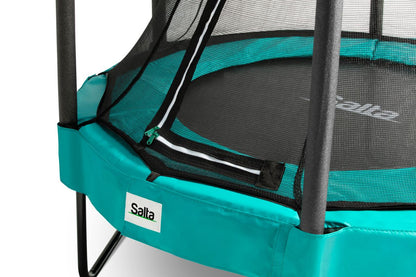 Salta Trampolin Comfort Edition - 153cm - Rund Grün - machsport