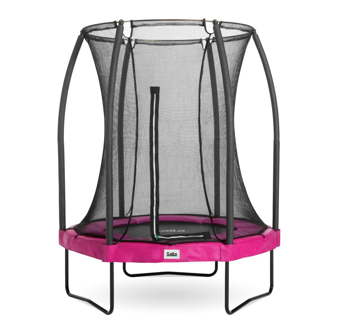 Salta Trampolin Comfort Edition - 153cm - Rund Pink - machsport
