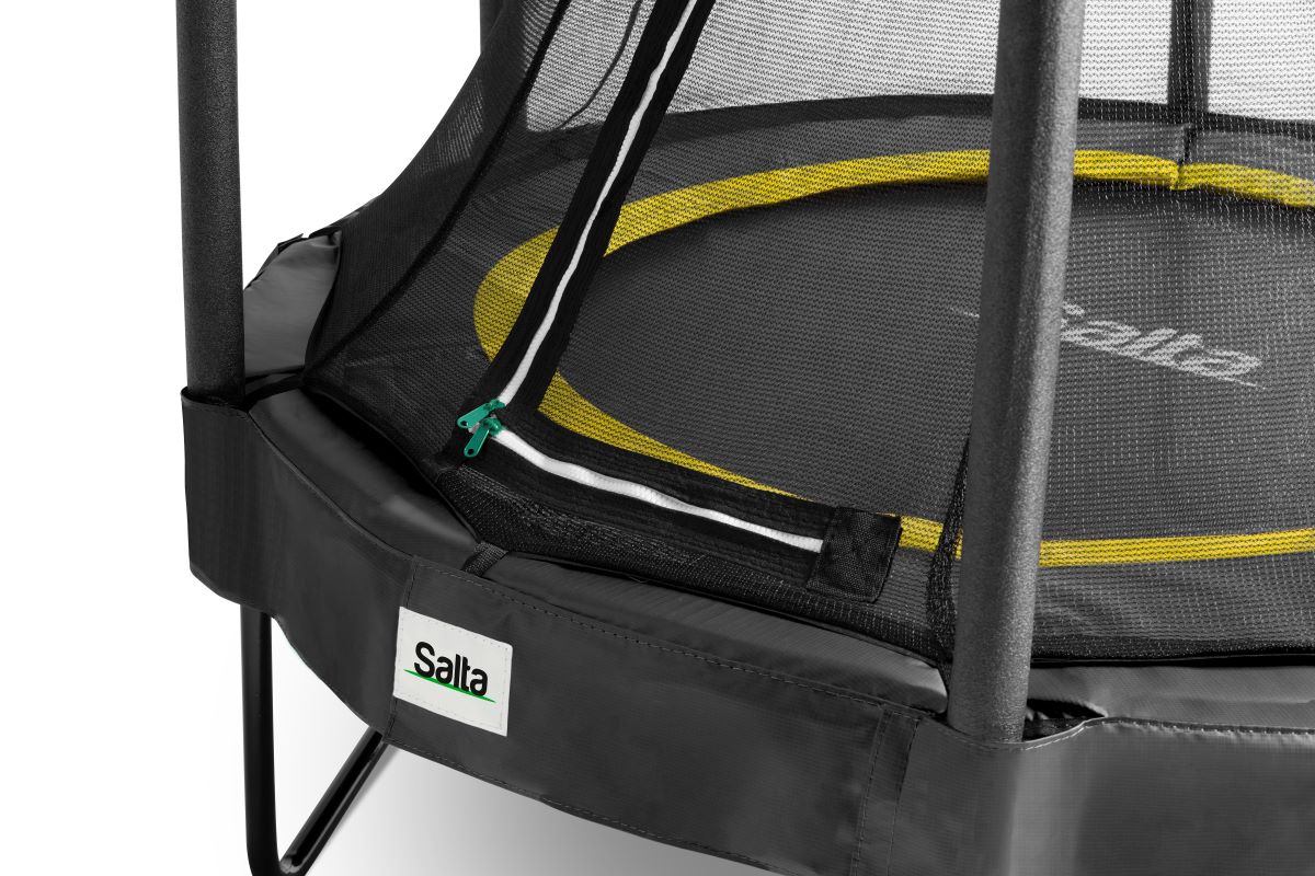 Salta Trampolin Comfort Edition - 153cm - Rund Schwarz - machsport