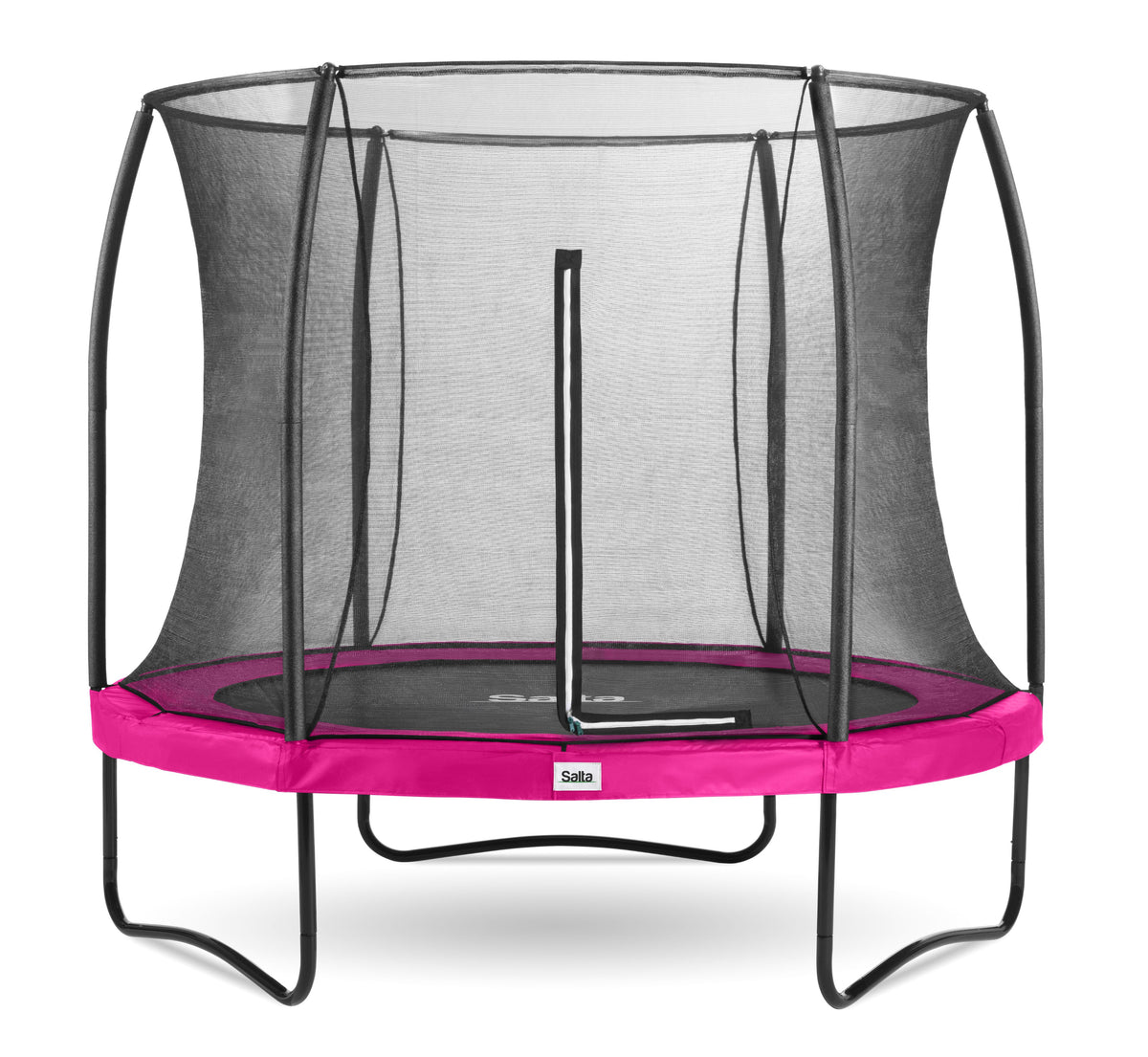 Salta Trampolin Comfort Edition - 251cm - Rund Pink - machsport