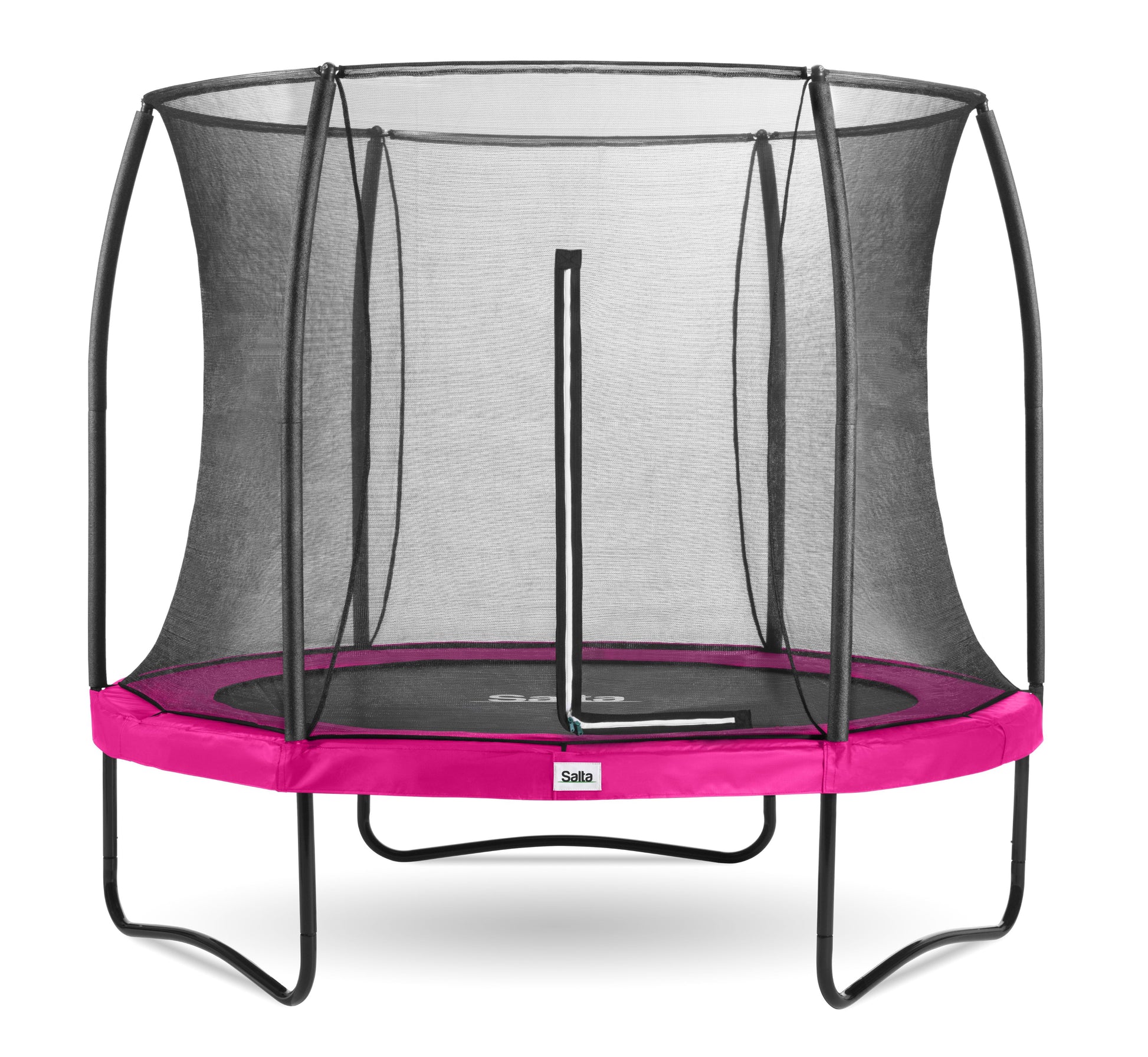 Salta Trampolin Comfort Edition - 251cm - Rund Pink - machsport – Bild 