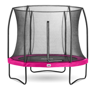 Salta Trampolin Comfort Edition - 251cm - Rund Pink - machsport