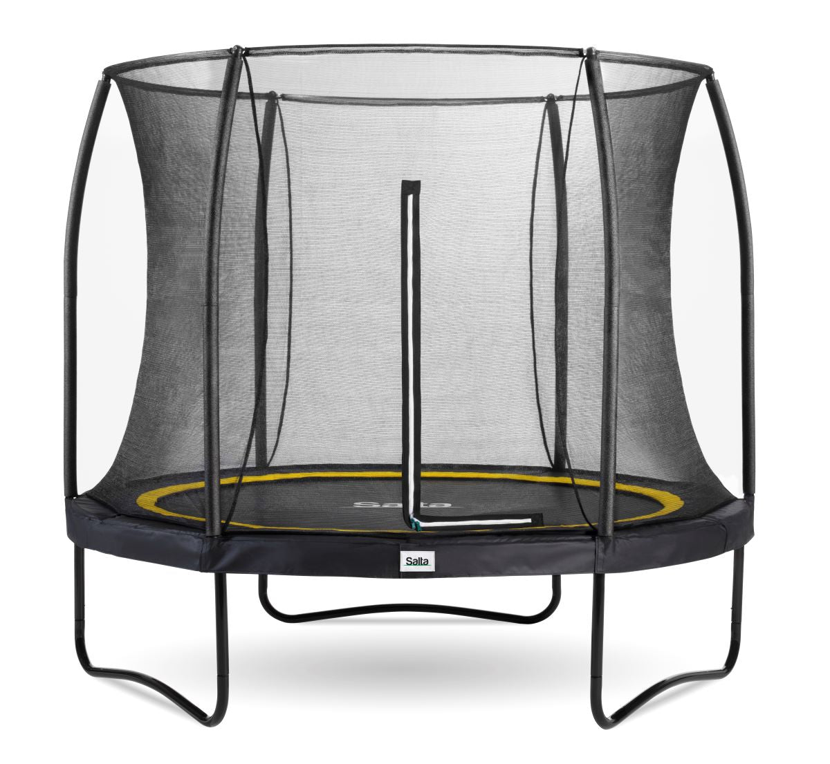 Salta Trampolin Comfort Edition - 251cm - Rund Schwarz - machsport