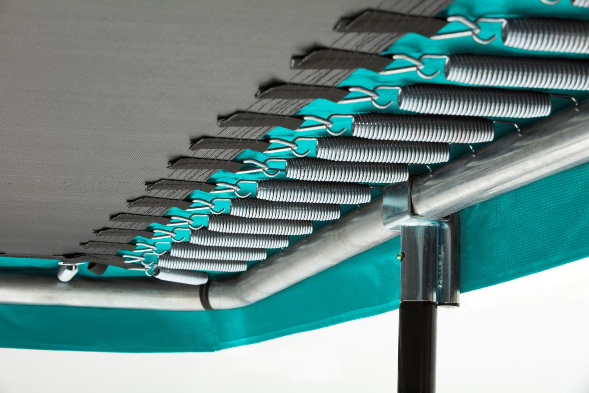 Salta Trampolin Comfort Edition - 305x214cm - Rechteckig Grün - machsport