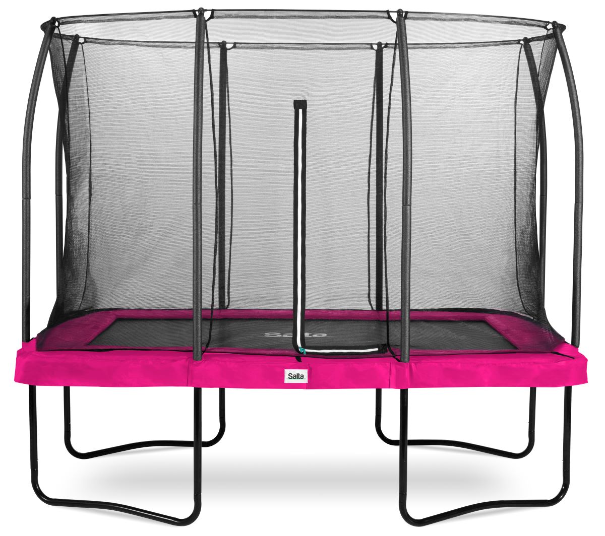Salta Trampolin Comfort Edition - 305x214cm - Rechteckig Pink - machsport