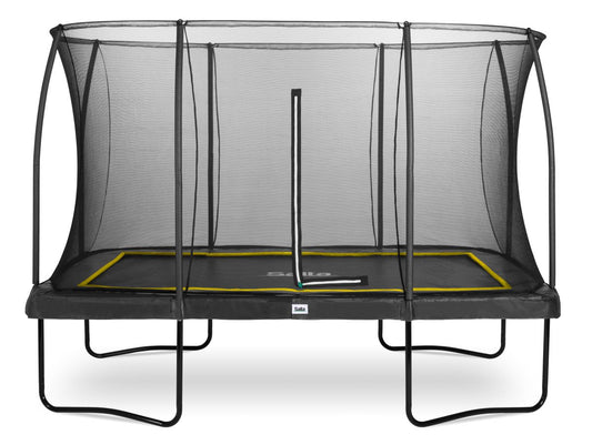Salta Trampolin Comfort Edition - 366x244cm - Rechteckig Schwarz – 366x244 cm / Schwarz / Rechteckig