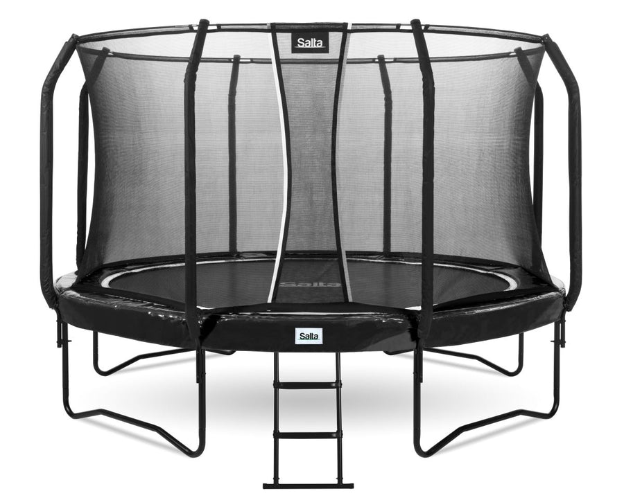 Salta Trampolin First Class - 251cm - Rund Schwarz - machsport