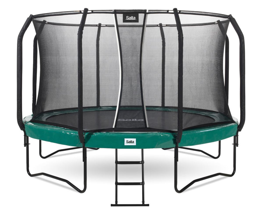 Salta Trampolin First Class - 366cm - Rund Grün - machsport