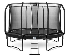 Salta Trampolin First Class - 366cm - Rund Schwarz - machsport
