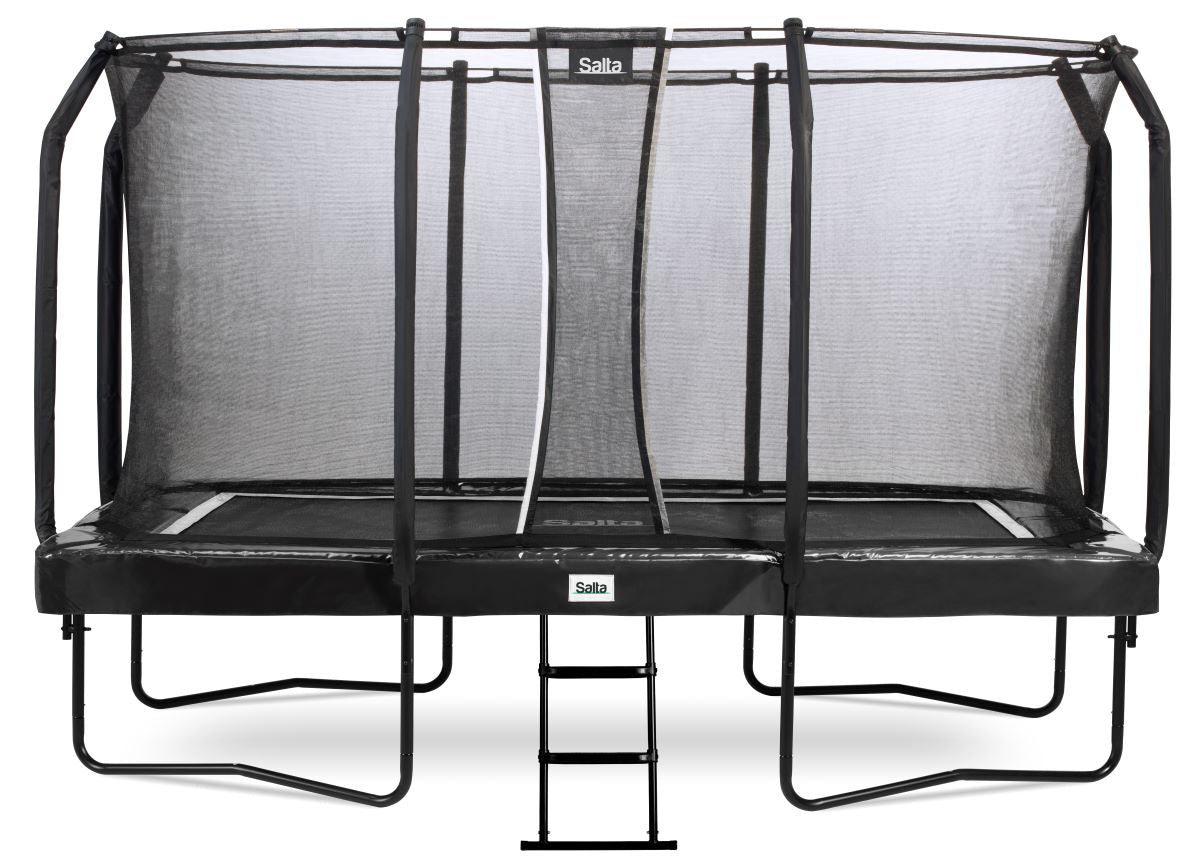 Salta Trampolin First Class - 427x244cm - Rechteckig Schwarz - machsport