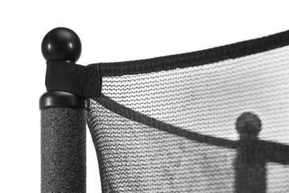Salta Trampolin Junior - 140cm - Rund Schwarz Bild 5