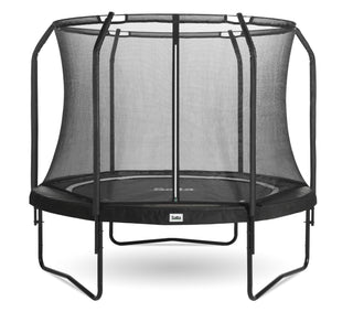 Salta Trampolin Premium Black Edition - 305cm - Rund Schwarz - machsport