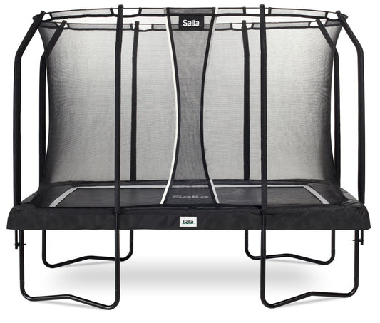 Salta Trampolin Premium Black Edition - 305x214cm - Rechteckig Schwarz – 305x214 cm / Schwarz / Rechteckig