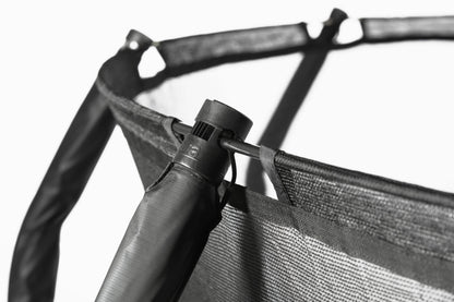 Salta Trampolin Premium Black Edition - 396cm - Rund Schwarz - machsport