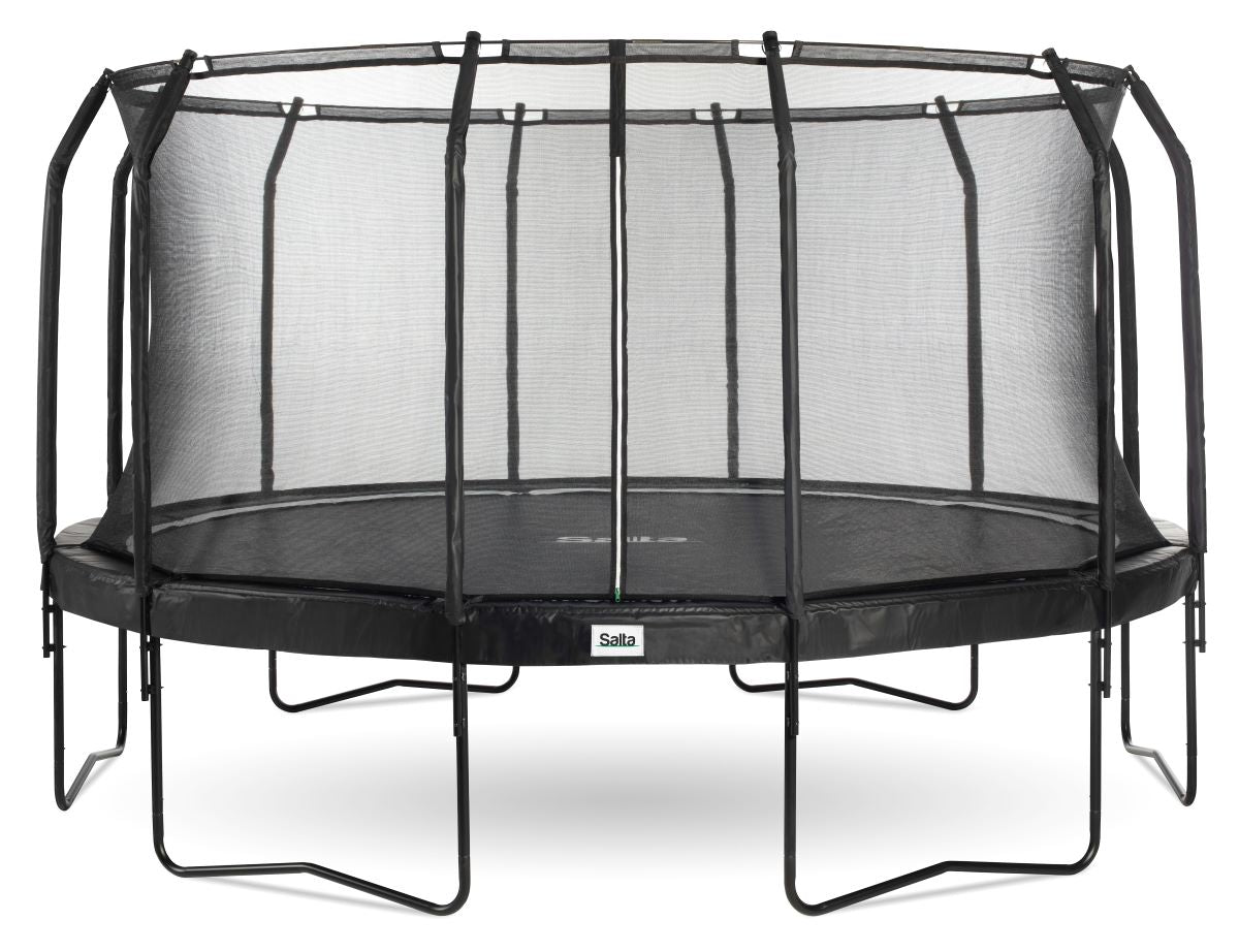 Salta Trampolin Premium Black Edition - 457cm - Rund Schwarz - machsport