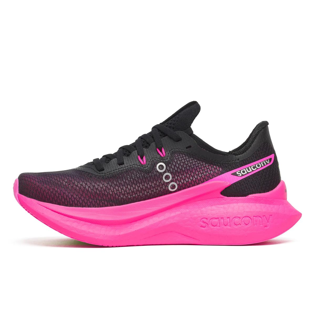 Saucony Damenlaufschuhe Endorphin Pro 5, Wettkampfschuh für Damen, leichter und atmungsaktiver Laufschuh mit schnellem Design