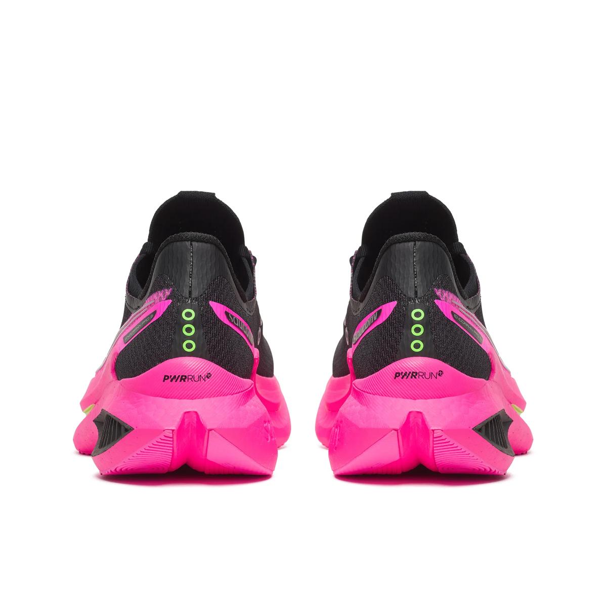 Damenlaufschuhe Saucony Endorphin Pro 5 für Wettkämpfe, schnelle Laufschuhen mit leichter, atmungsaktiver Konstruktion.