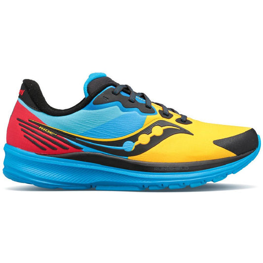 Saucony Damenlaufschuhe Ride 14 Runshield SO – bunt / 37,5