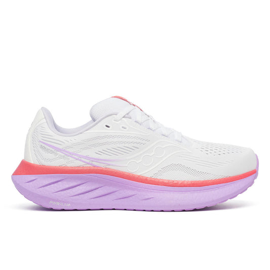 Saucony Damenlaufschuhe Ride 18 – weiß / 42,5