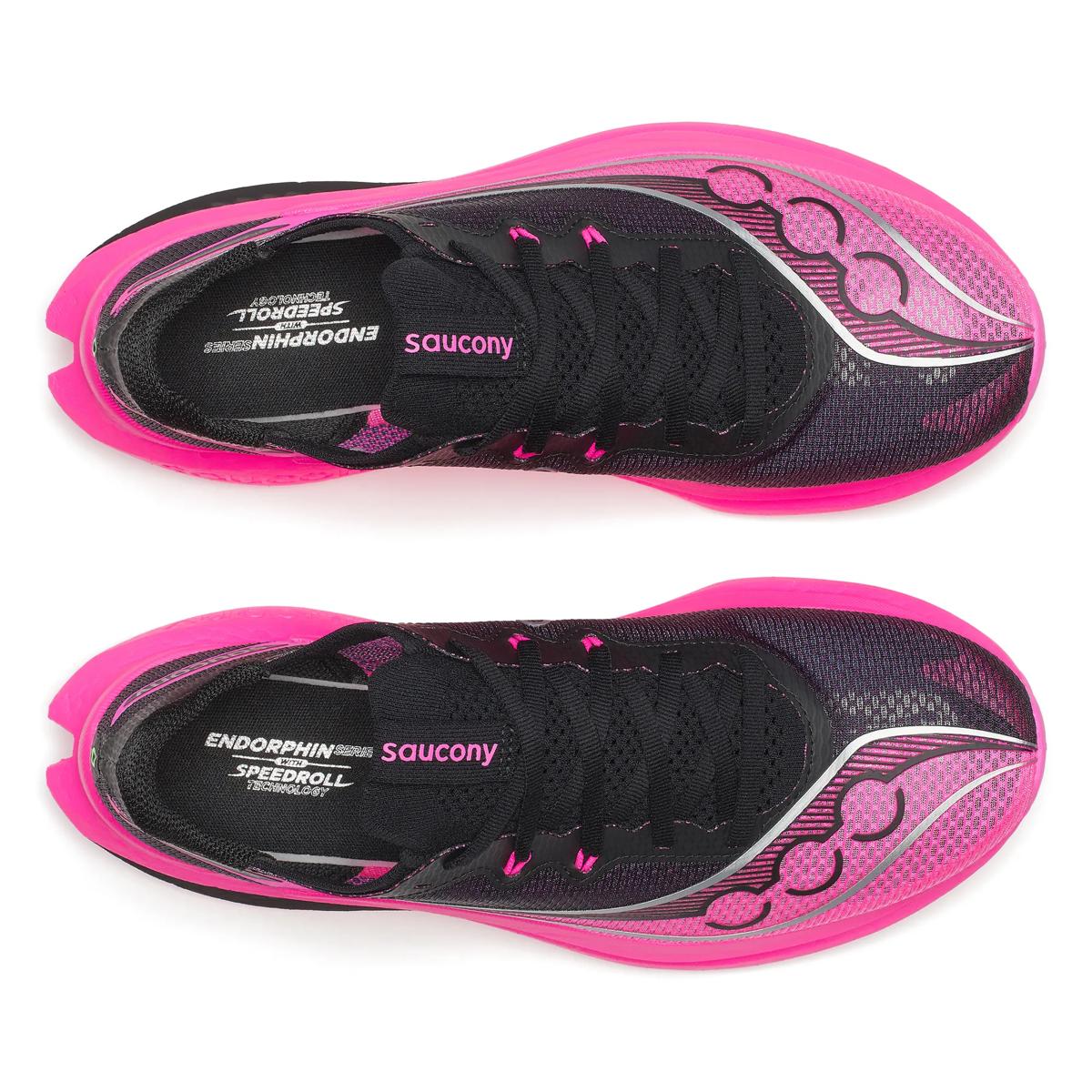 Saucony Herren-Laufschuhe Endorphin Pro 5, Wettkampfschuh mit atmungsaktivem Obermaterial und leichter Sohle, für schnelle Läufe.