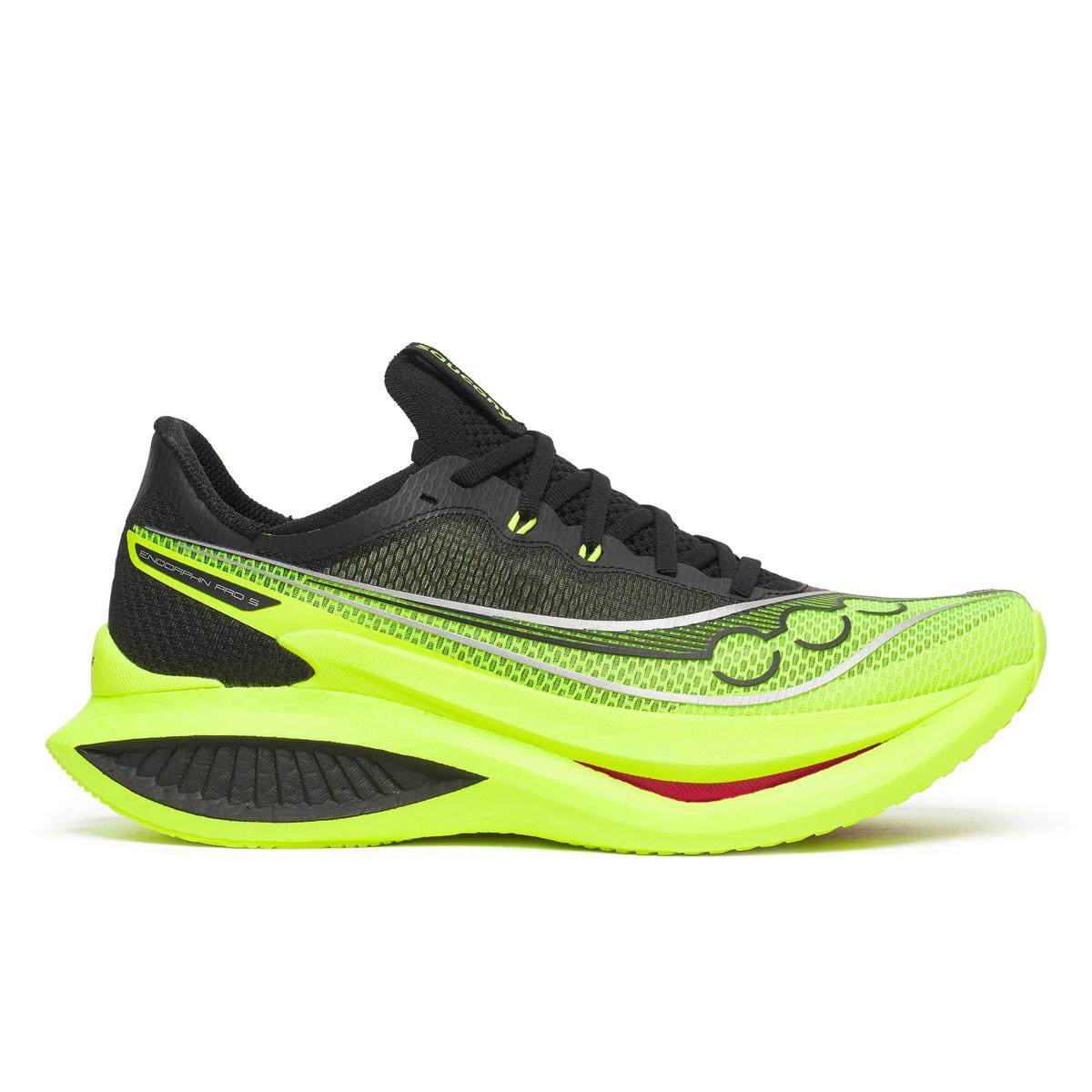Saucony Herrenlaufschuhe Endorphin Pro 5 für Wettkämpfe, leichtes Design, atmungsaktives Obermaterial, sportlicher Laufschuh – Bild 