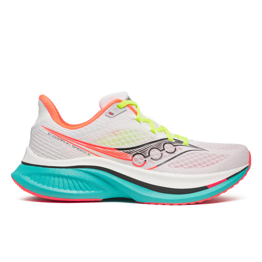 Saucony Herrenlaufschuhe Endorphin Speed 5 – weiß / 41