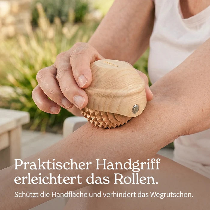 Styleholz Igelball-Roller mit Griff