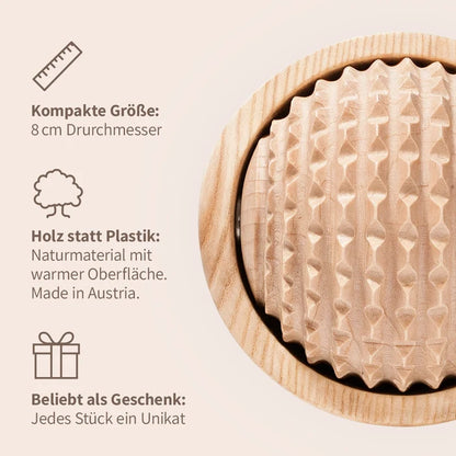 Styleholz Igelball-Roller mit Griff