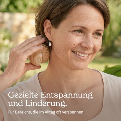 Styleholz Igelball-Roller mit Griff