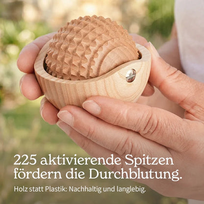 Styleholz Igelball-Roller mit Griff