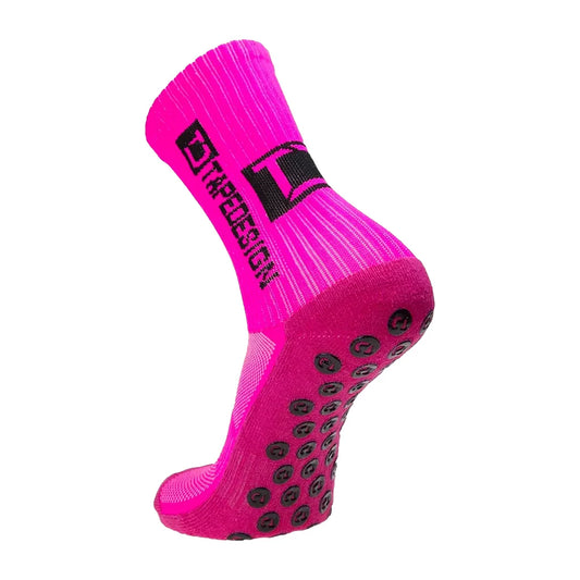 Tapedesign Socken schwarz neonpink – pink / ONE SIZE