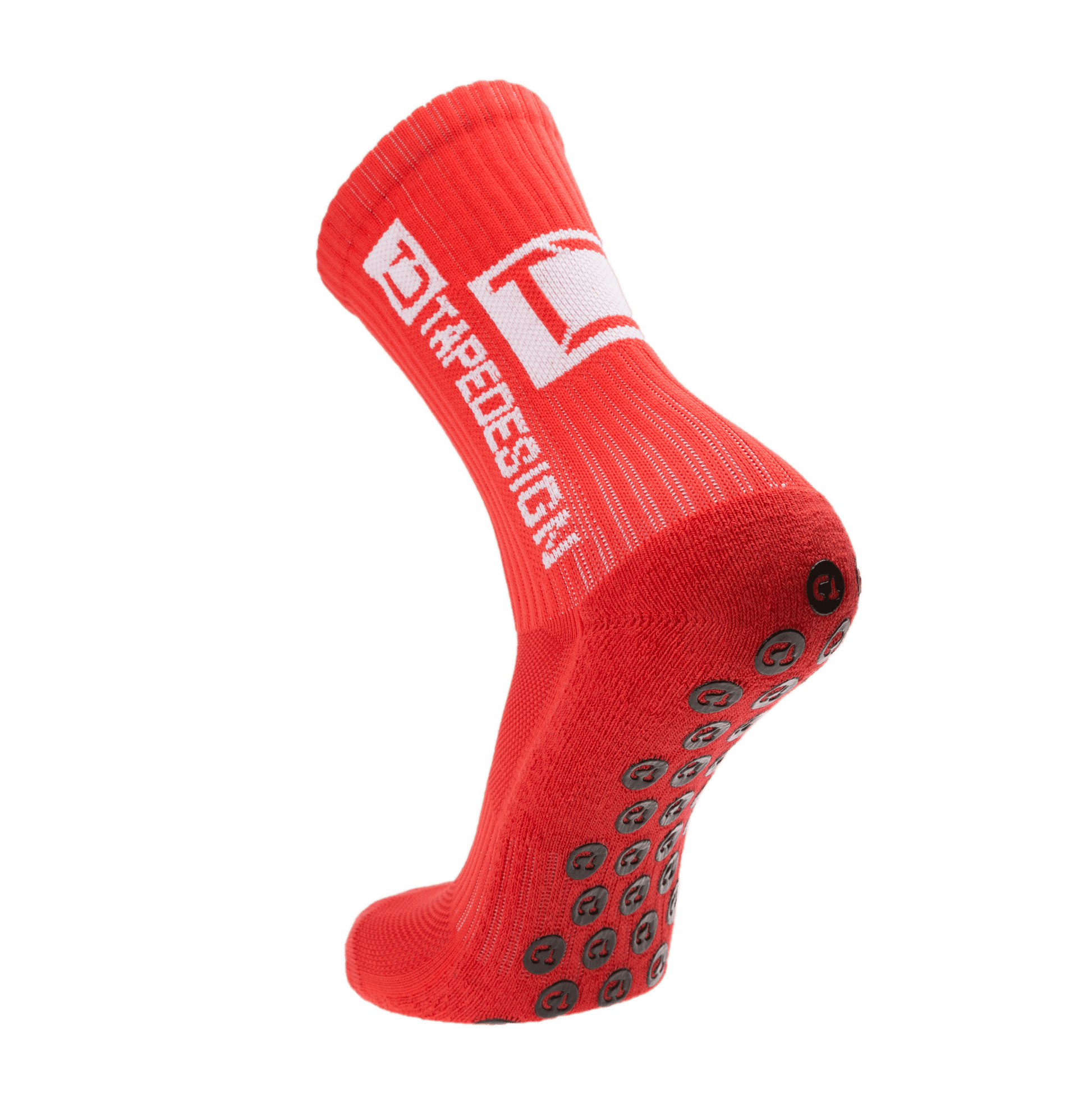 Tapedesign Socken rot - machsport – Bild 