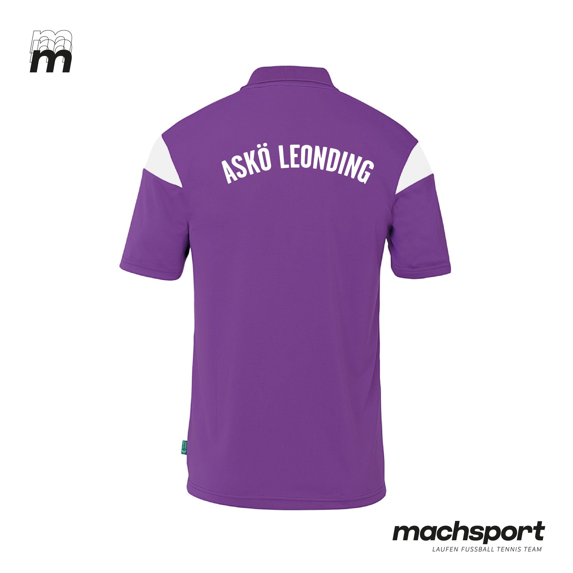 ASKÖ Leonding Fan Polo Retro - machsport – Bild 