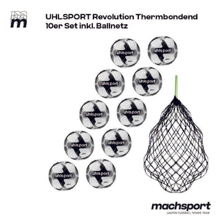 Uhlsport Revolution Thermbonded 10er-Set inkl. Ballnetz - machsport