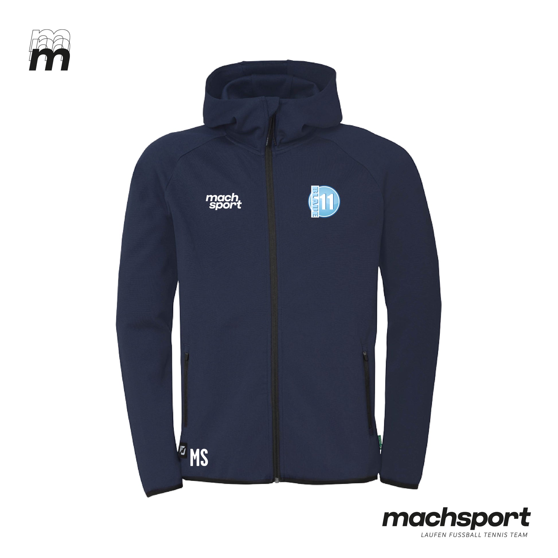 ASKÖ Blaue Elf Linz Lifestyle Hoodie - machsport – Bild 