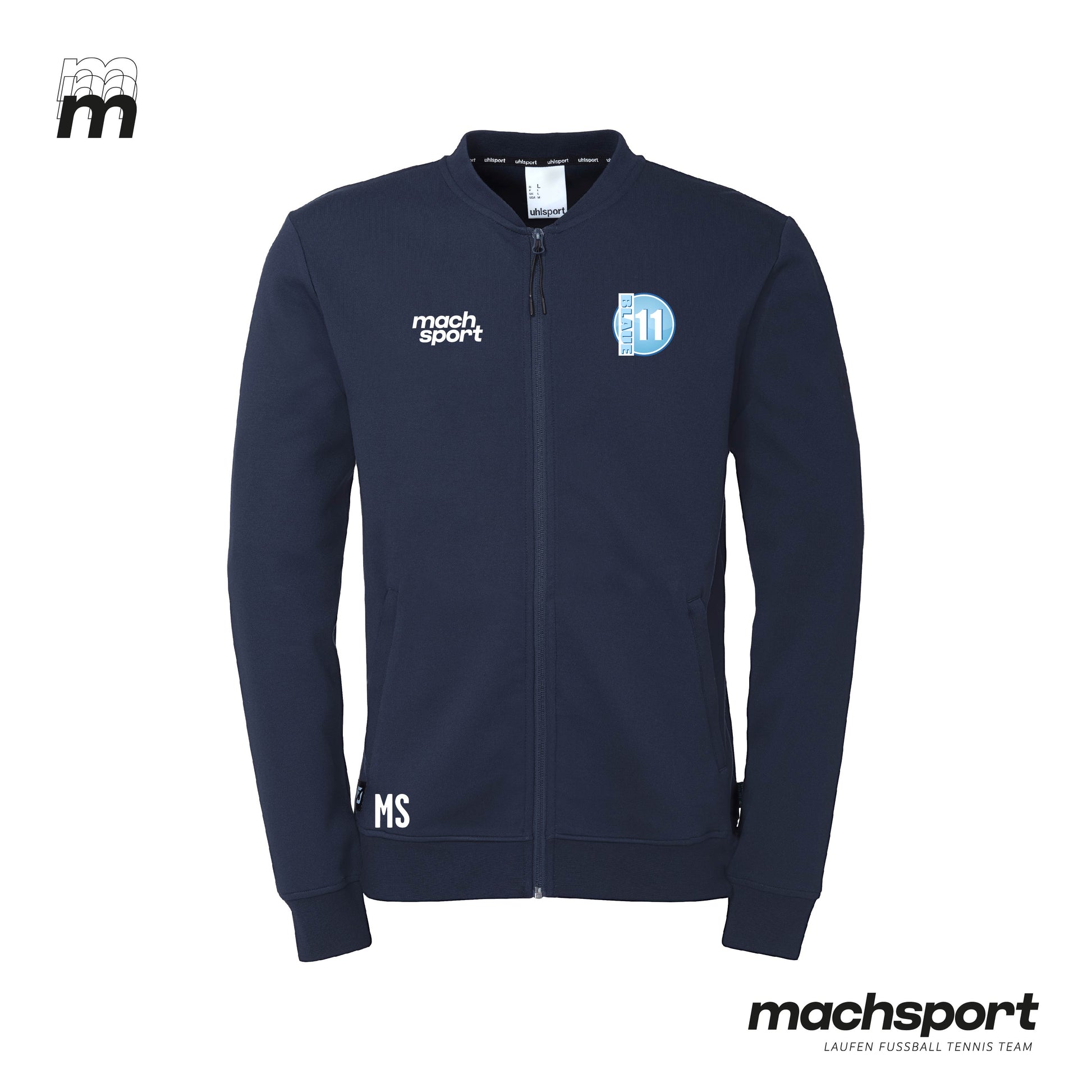 ASKÖ Blaue Elf Linz Lifestyle Jacke - machsport – Bild 