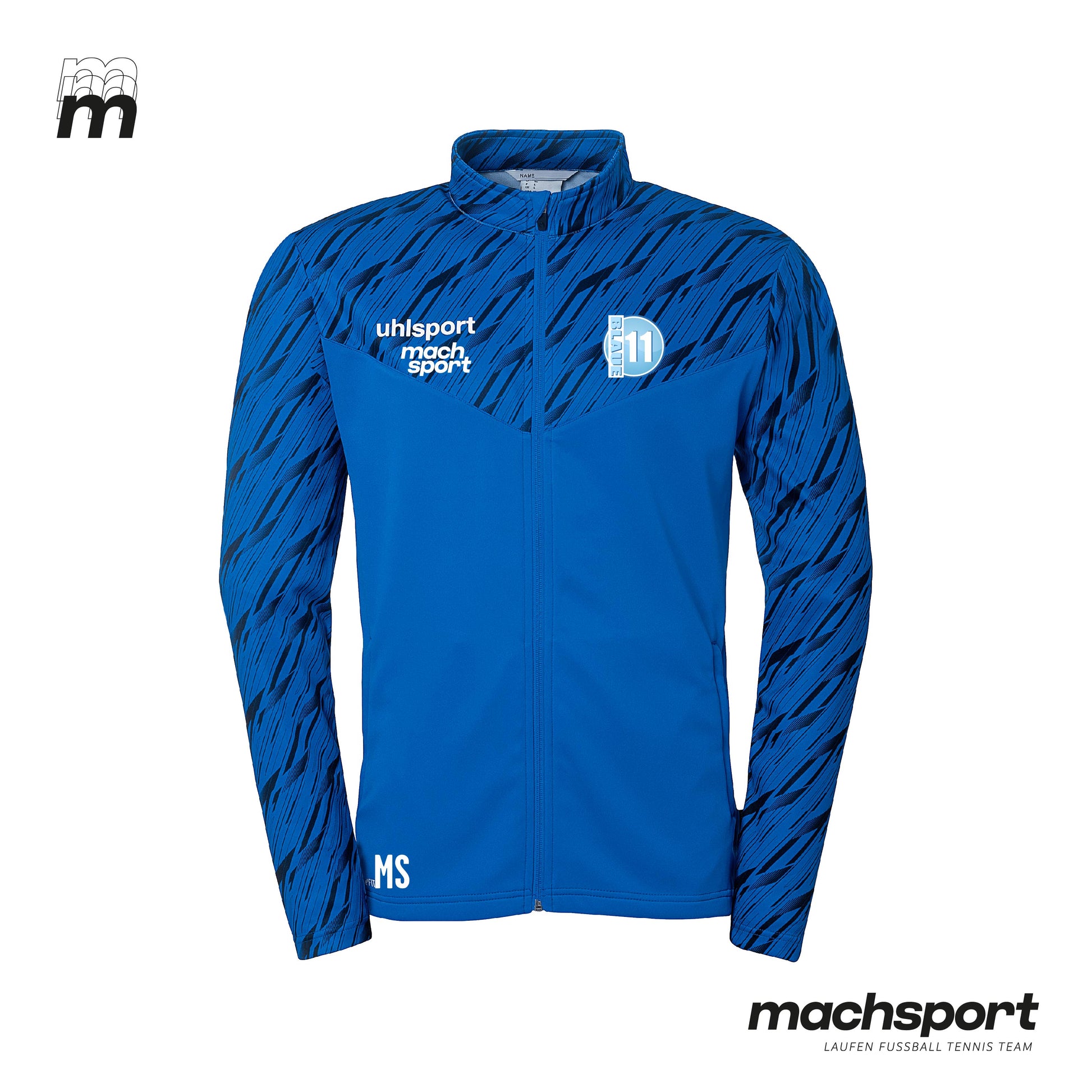 ASKÖ Blaue Elf Linz Trainingsjacke - machsport – Bild 