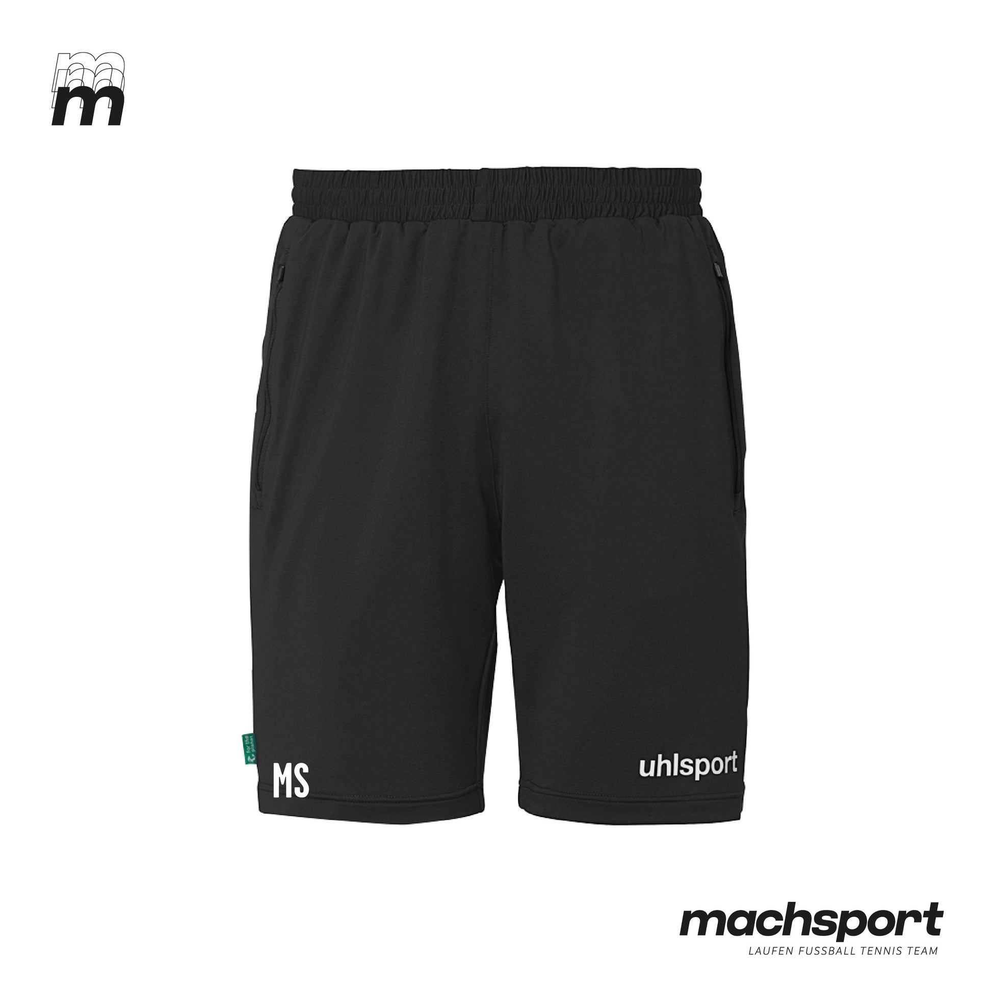 ASKÖ Doppl-Hart 74 Trainingsshorts mit Reißverschluss - machsport – Bild 