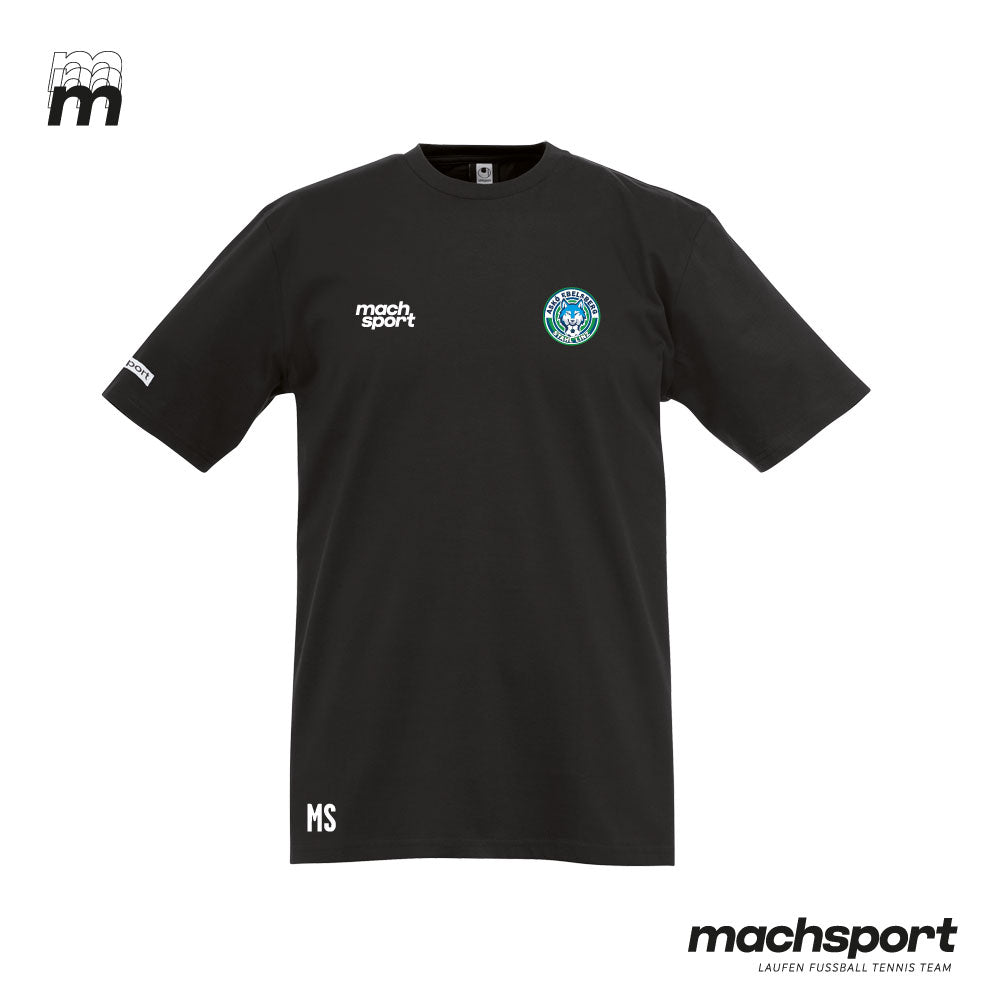 ASKÖ Stahl Linz - Ebelsberg Nachwuchs Freizeitshirt schwarz - machsport – Bild 
