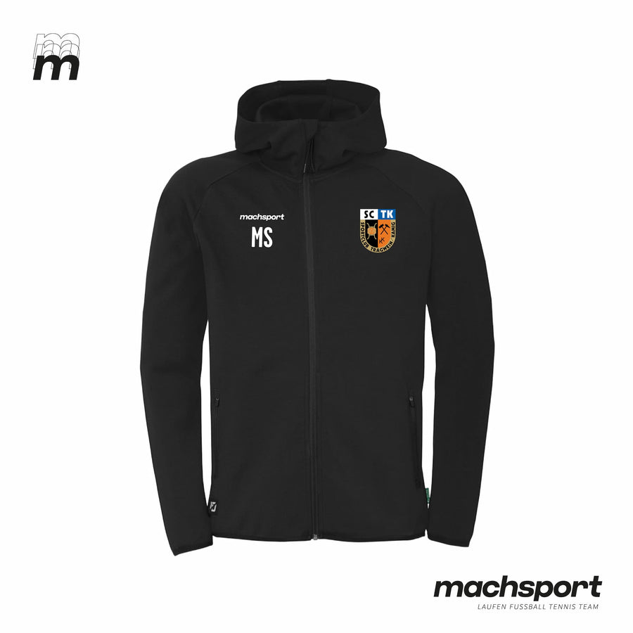 SC Tragwein/Kamig Freizeit Freizeitjacke mit Kapuze schwarz - machsport