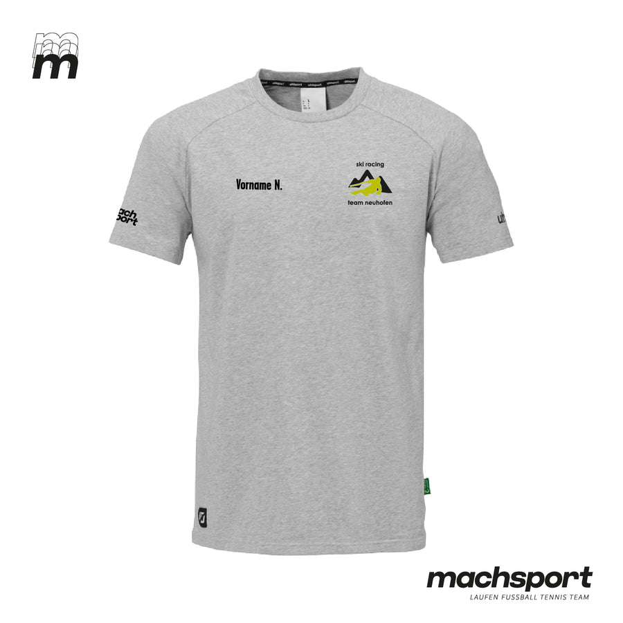 Ski Racing Team Neuhofen Lifestyle T-Shirt grau - machsport