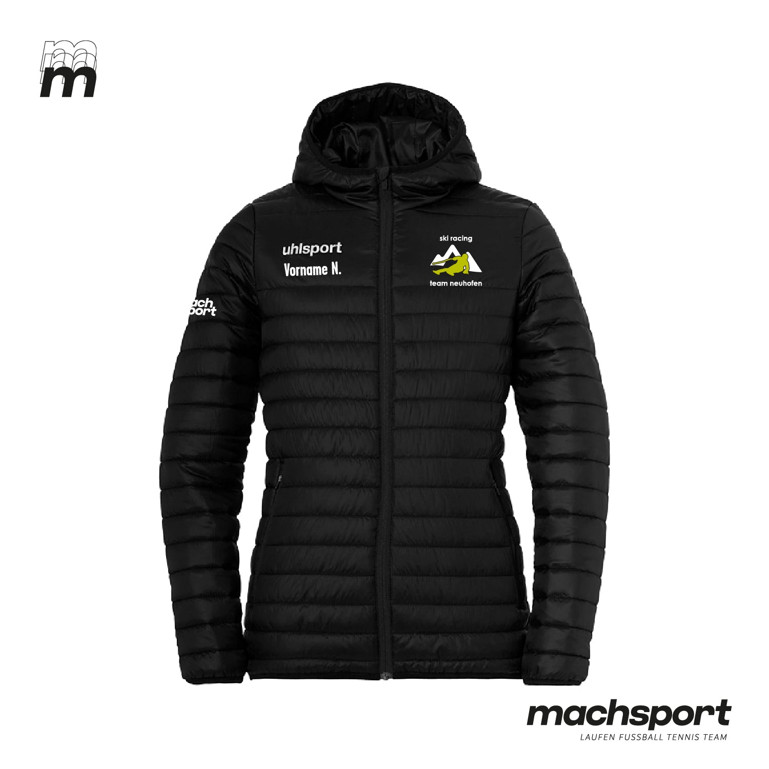 Ski Racing Team Neuhofen Ultra Lite Jacke mit Logostick Damen - machsport – Bild 