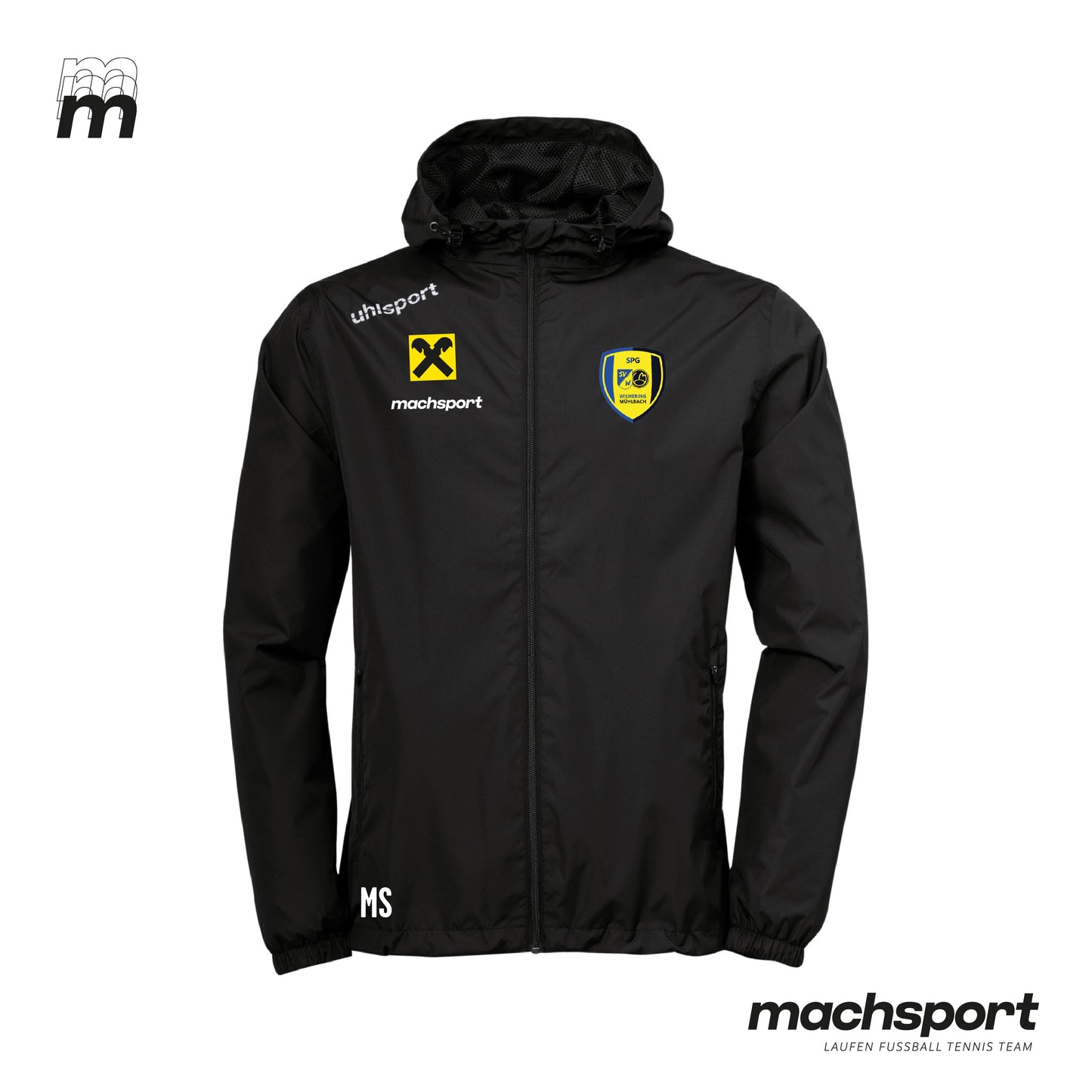 SPG Wilhering/Mühlbach KM Regenjacke Vorderansicht