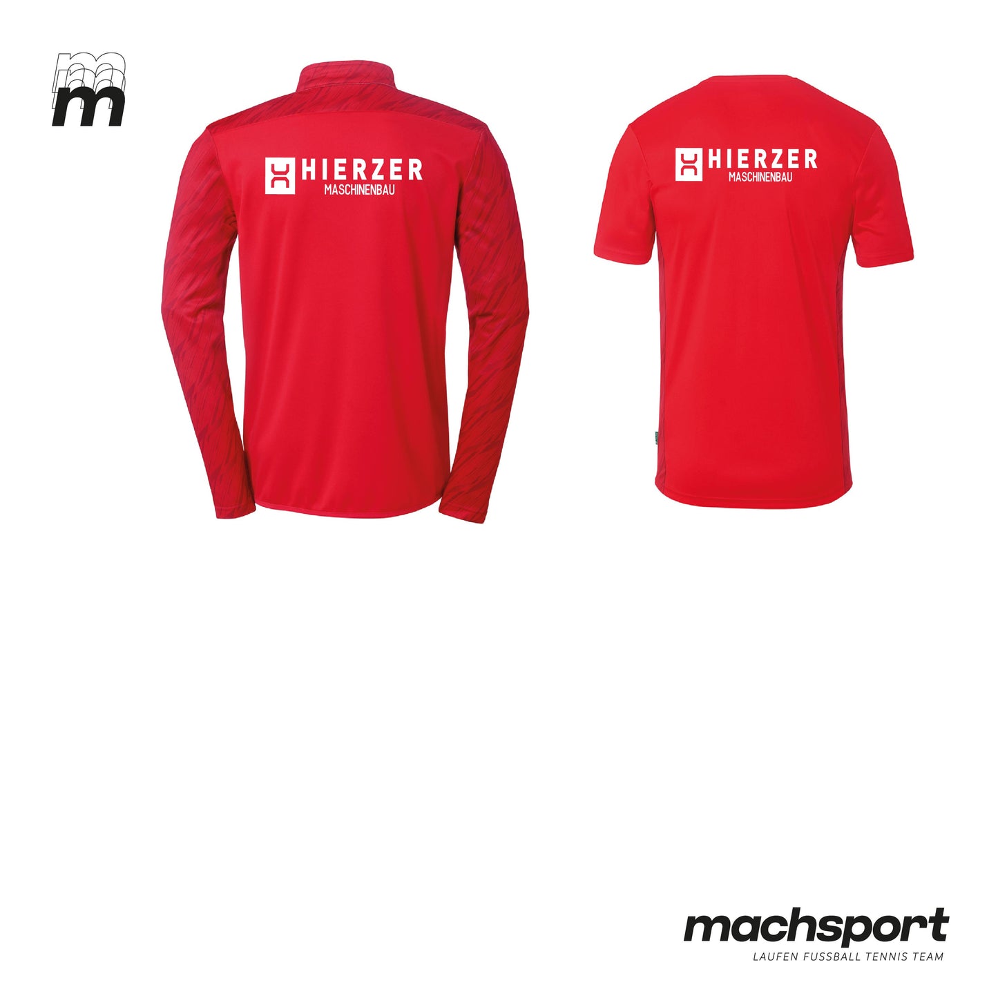 SPG Wilhering/Mühlbach Trainingsset KM Rückendruck Shirt und Trainingsjacke
