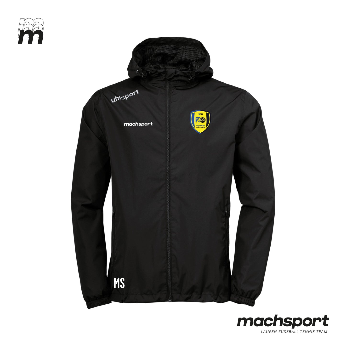 SPG Wilhering/Mühlbach NW Regenjacke Vorderansicht