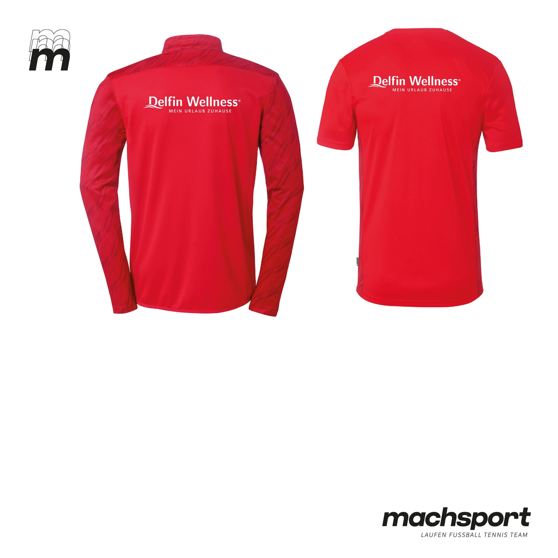 SPG Wilhering/Mühlbach Trainingsset NW Rückendruck Shirt und Jacke – Bild 