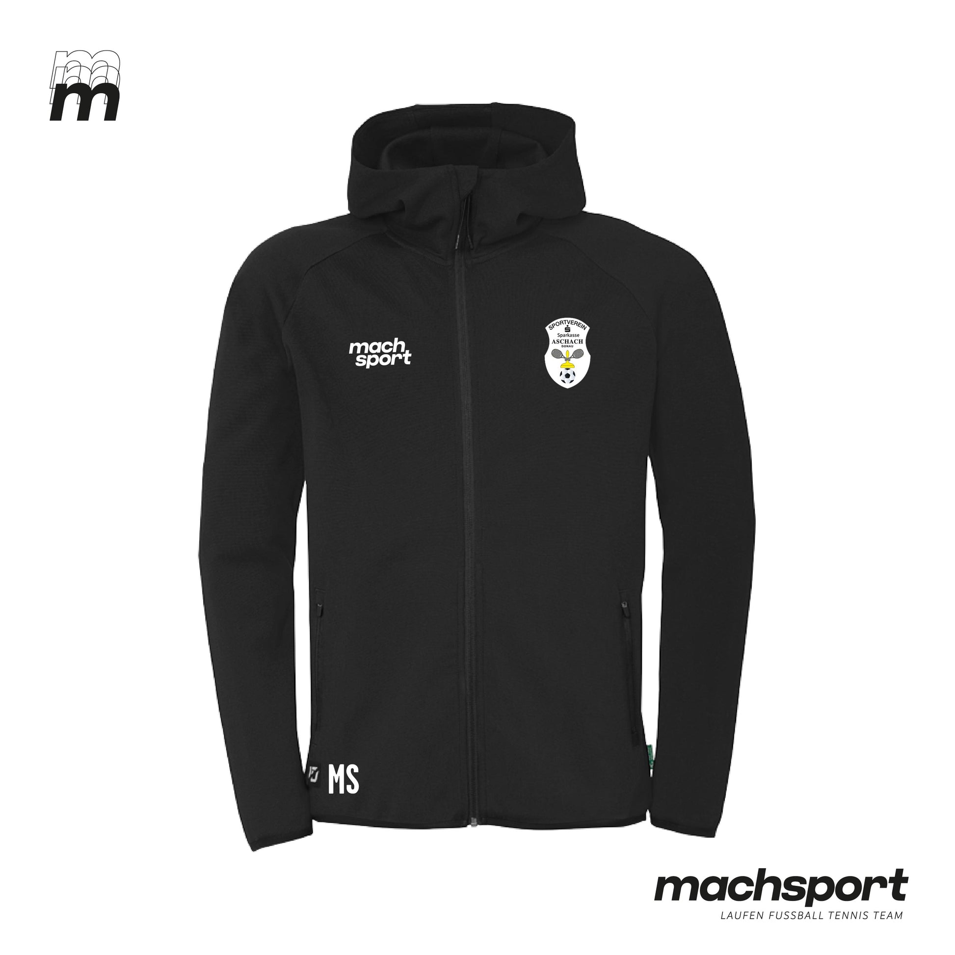 SV Aschach a. d. D. Lifestyle Hoodie - machsport – Bild 