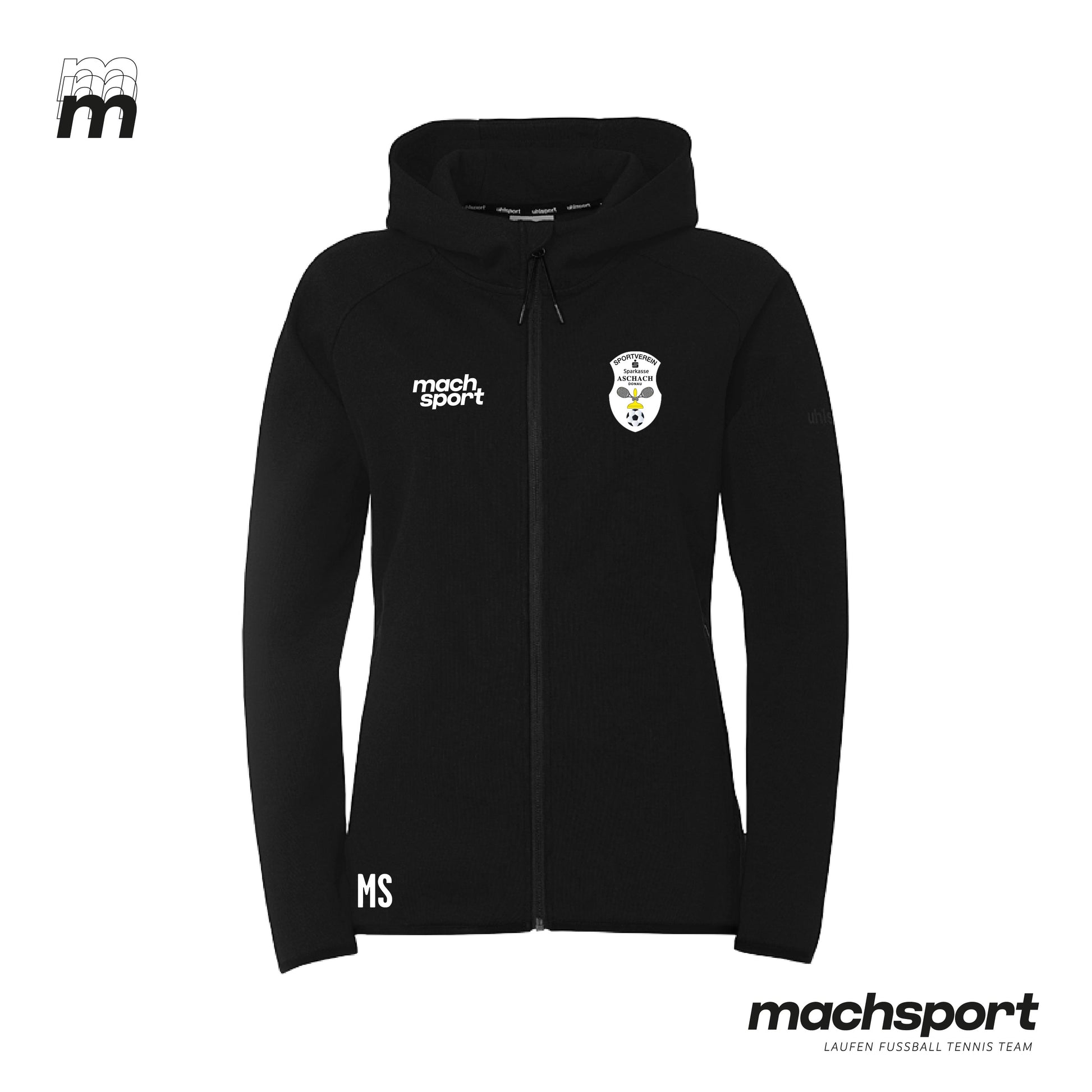 SV Aschach a. d. D. Lifestyle Hoodie Frauen - machsport – Bild 