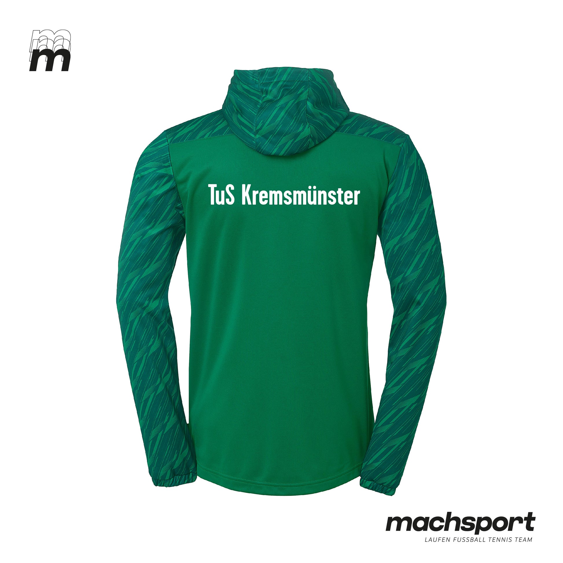 TuS Kremsmünster Trainingsjacke mit Kapuze - machsport – Bild 